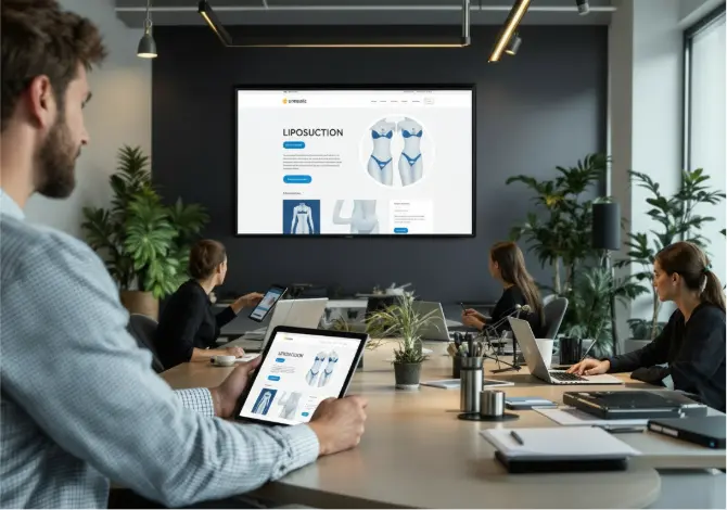 Aesthetic clinic interior